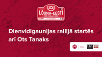 Dienvidigaunijas rallijā uz starta izies arī Ots Tanaks